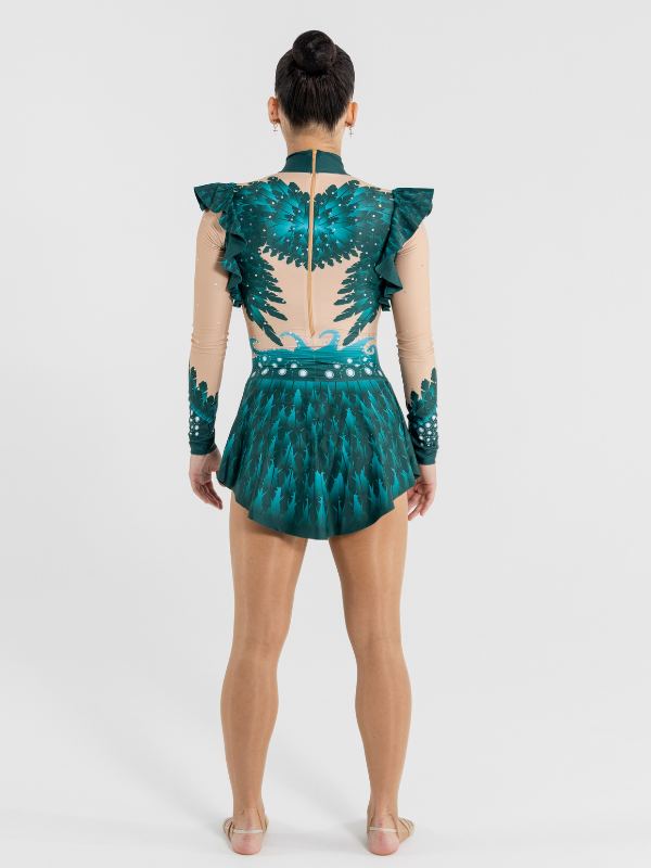 Leotard with dress | Team | 401872A300