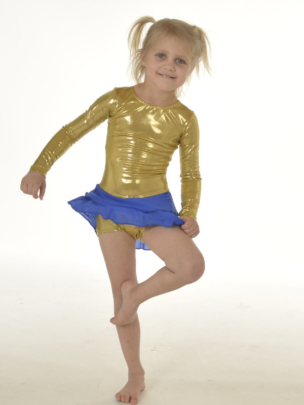 Tulle Tracksuit | Gold | Girl