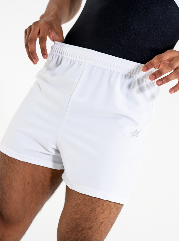TUMBLING ELITE SHORTS | MEN White