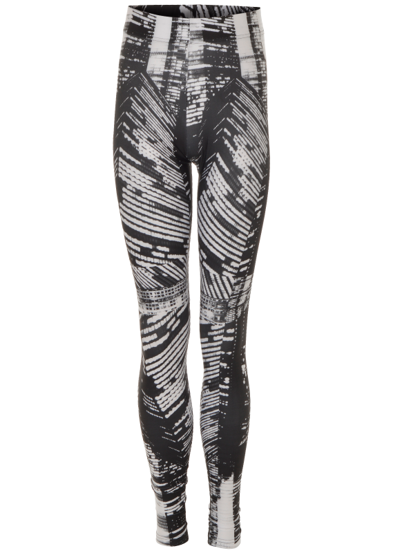 Flora Leggings | Kids Black-White
