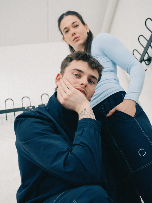 Tech 02 pants | Unisex  Navy blue
