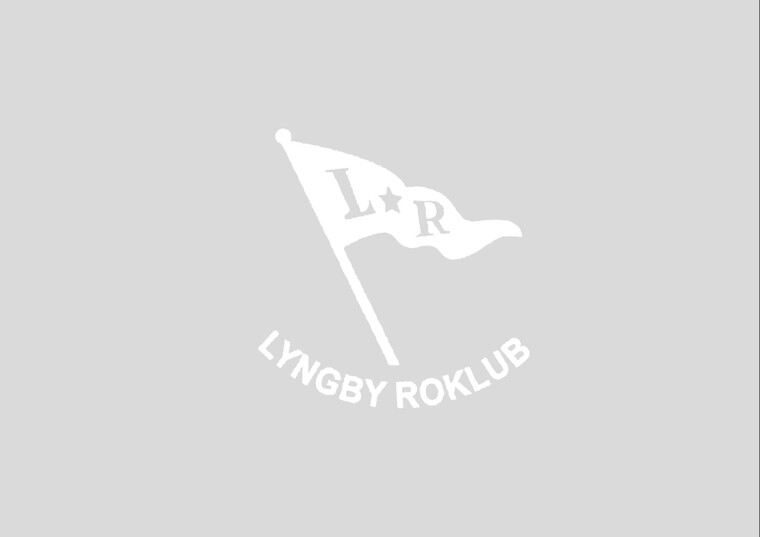 Lyngby Roklub, white, 7cm