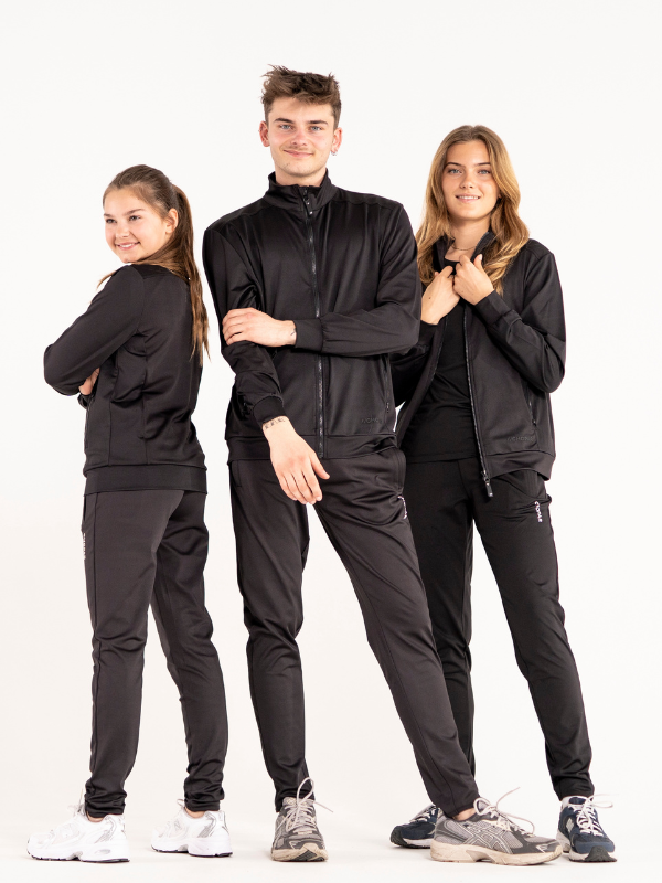 Basic fullzip | Unisex Black