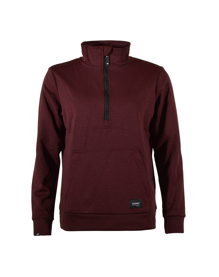 Tago Halfzip Sweatshirt | Women Bordeaux