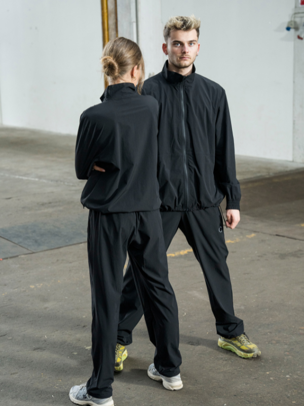 Tech 01 full zip | Unisex Black