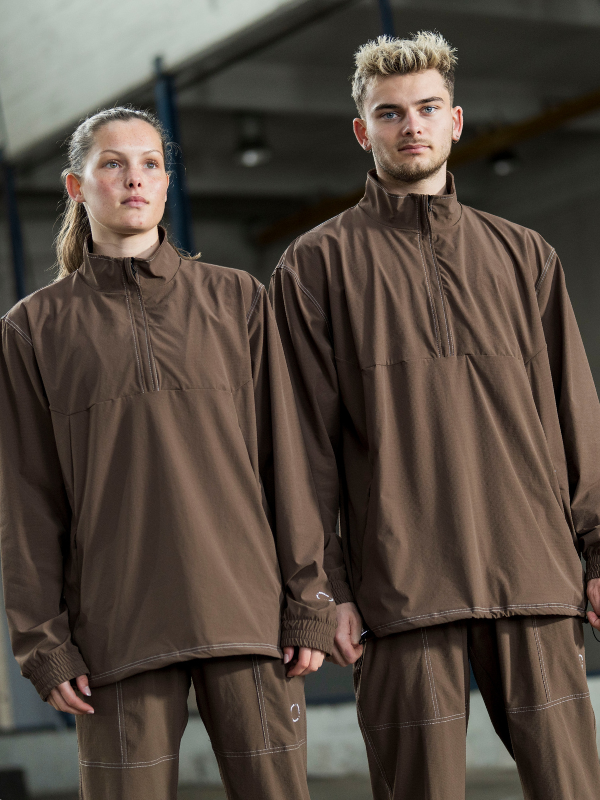 Tech anorak 02 | Unisex Brown