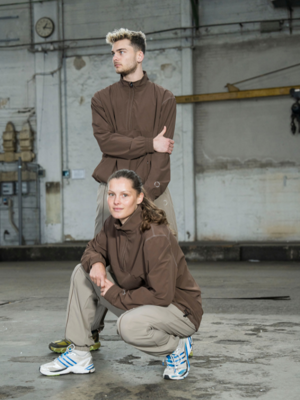 Tech anorak 02 | Unisex Brown