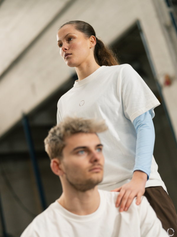 Organic Tee | Unisex Offwhite