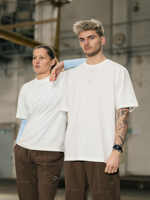 Organic Tee | Unisex Offwhite