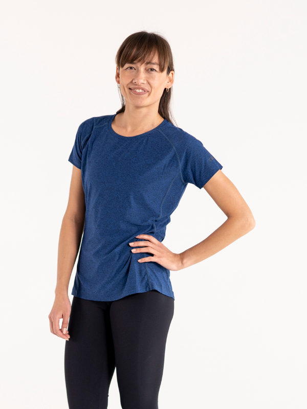 Performance tee | Women Blue