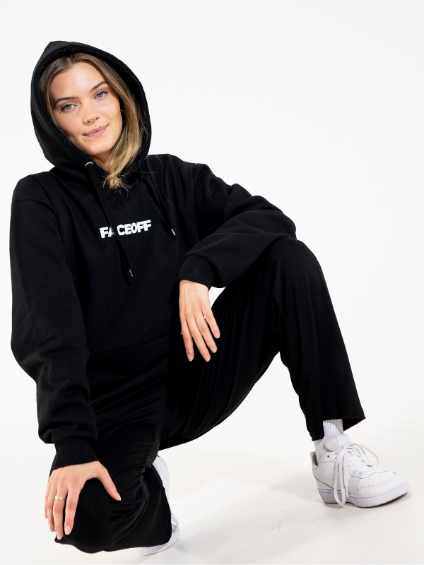 FACEOFF HOODIE | UNISEX Black