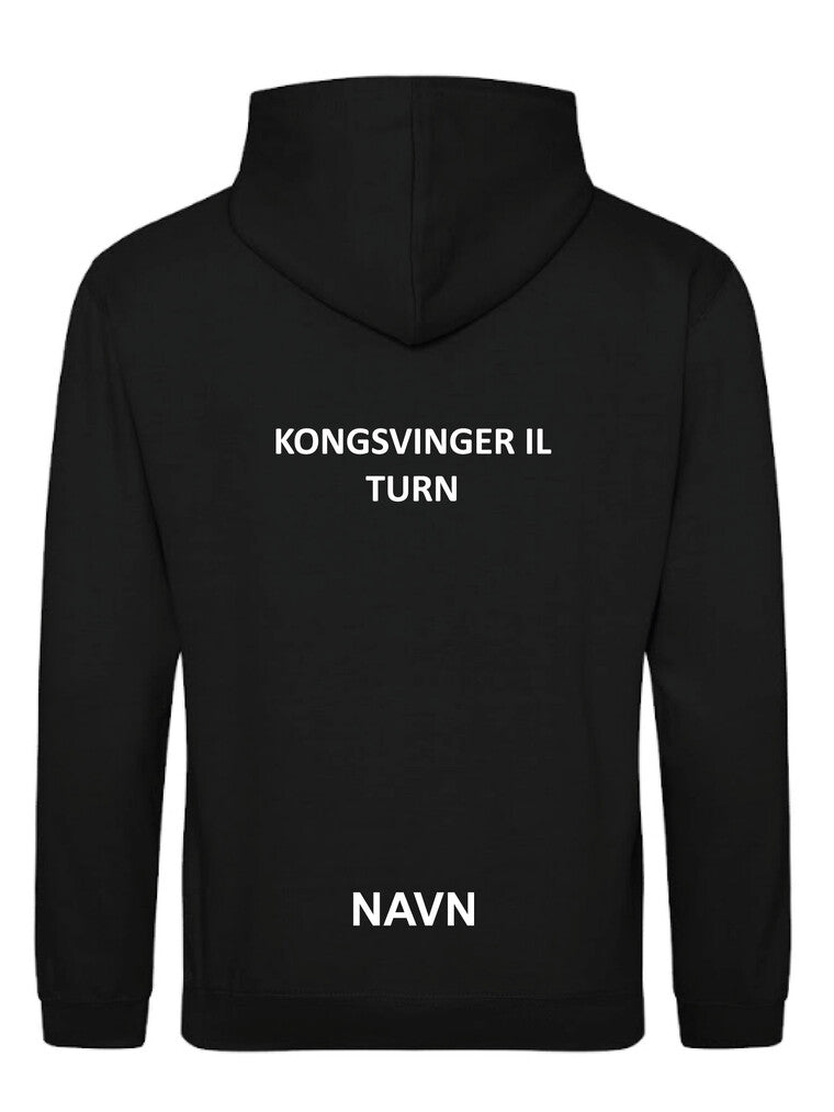 Kongsvinger Hoodie Black