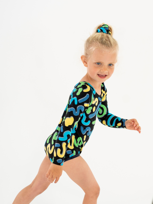 Gymnastics suit | NS-116 UDG Playful Lines