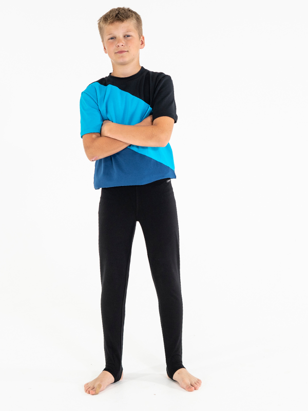 Stirrup pants | NS-123 Black