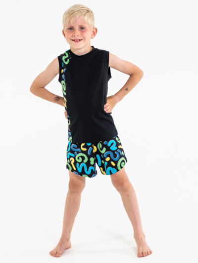 Shorts | NS-157 | Outlet Playful Lines