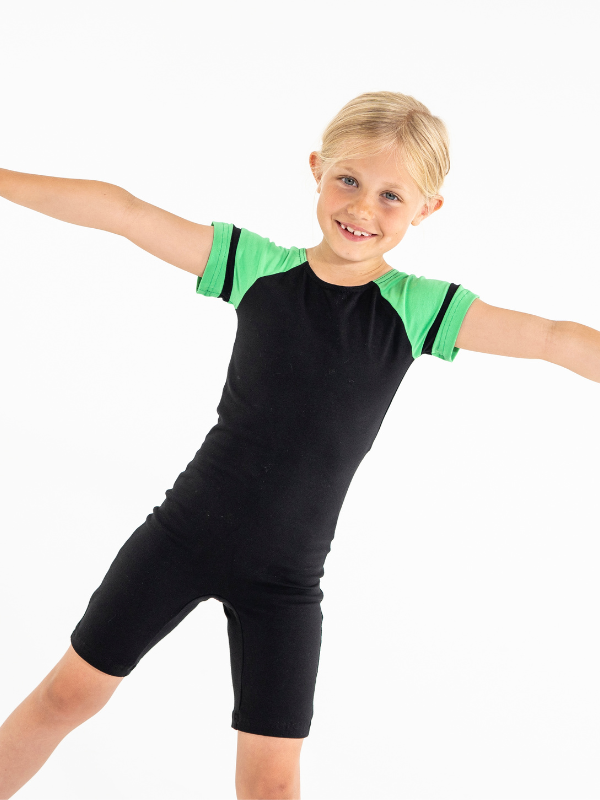 Catsuit | NS-170 Black/Green