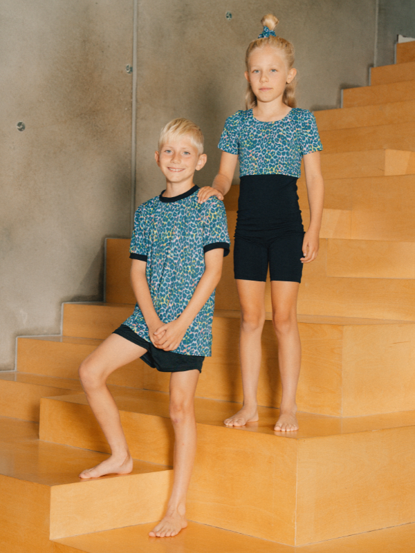 Loose tee | NS-175 Blue Leo