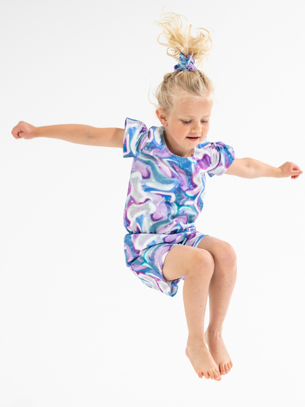 Jumpsuit | NS-176 Purple space 