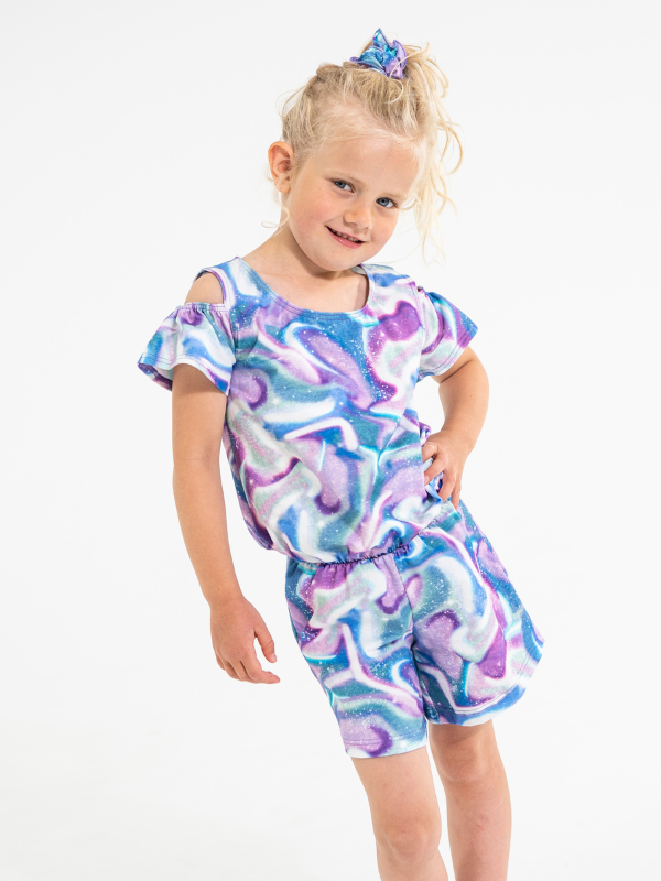 Jumpsuit | NS-176 Purple space 