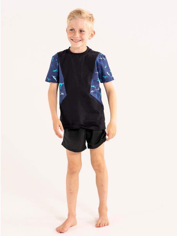 T-shirt loose fit | NS-182 Graffiti
