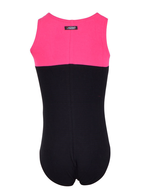 Leotard | NS-102S Black/Pink