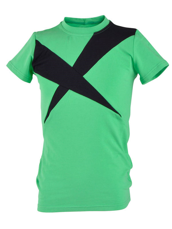 T-shirt | NS-124 Lime/Black 
