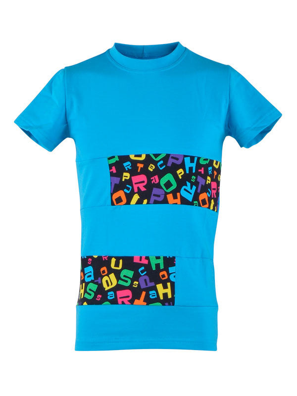  turkis/kids print