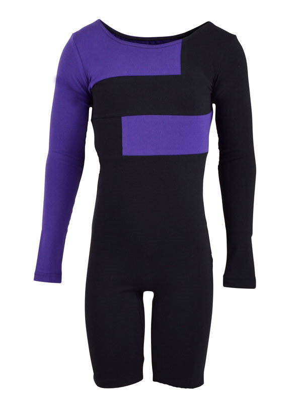 Catsuit | NS-140 Black/Purple