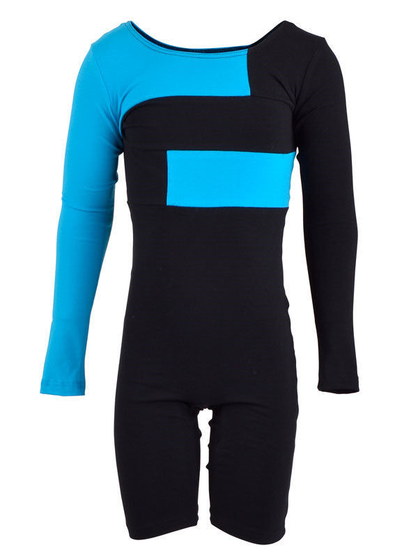 Catsuit | NS-140 Black/Turquoise