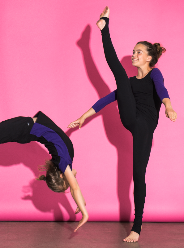 Unitard | NS-154 | Outlet Black-purple