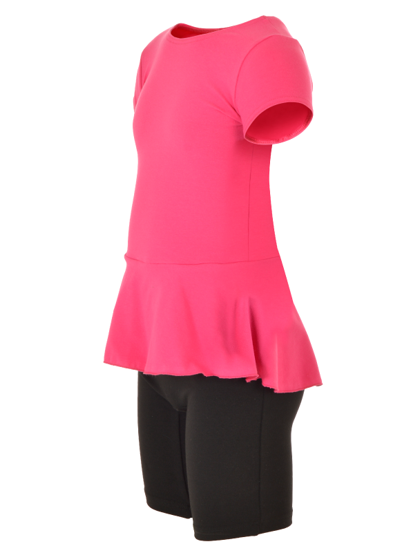 Catsuit Peplon | NS-160 Pink/Black