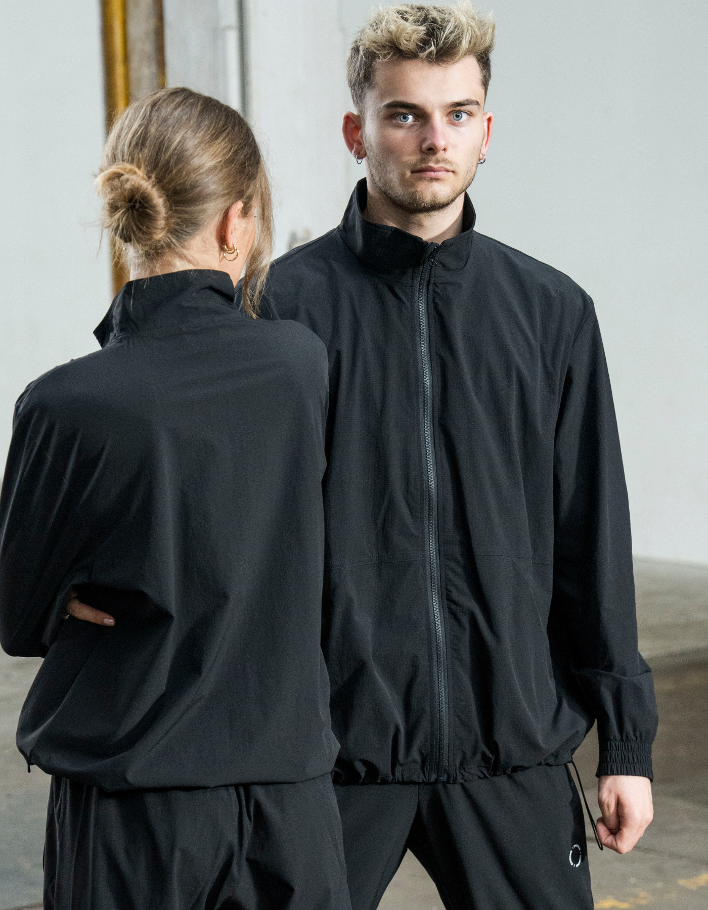 Tech 01 full zip | Unisex Black