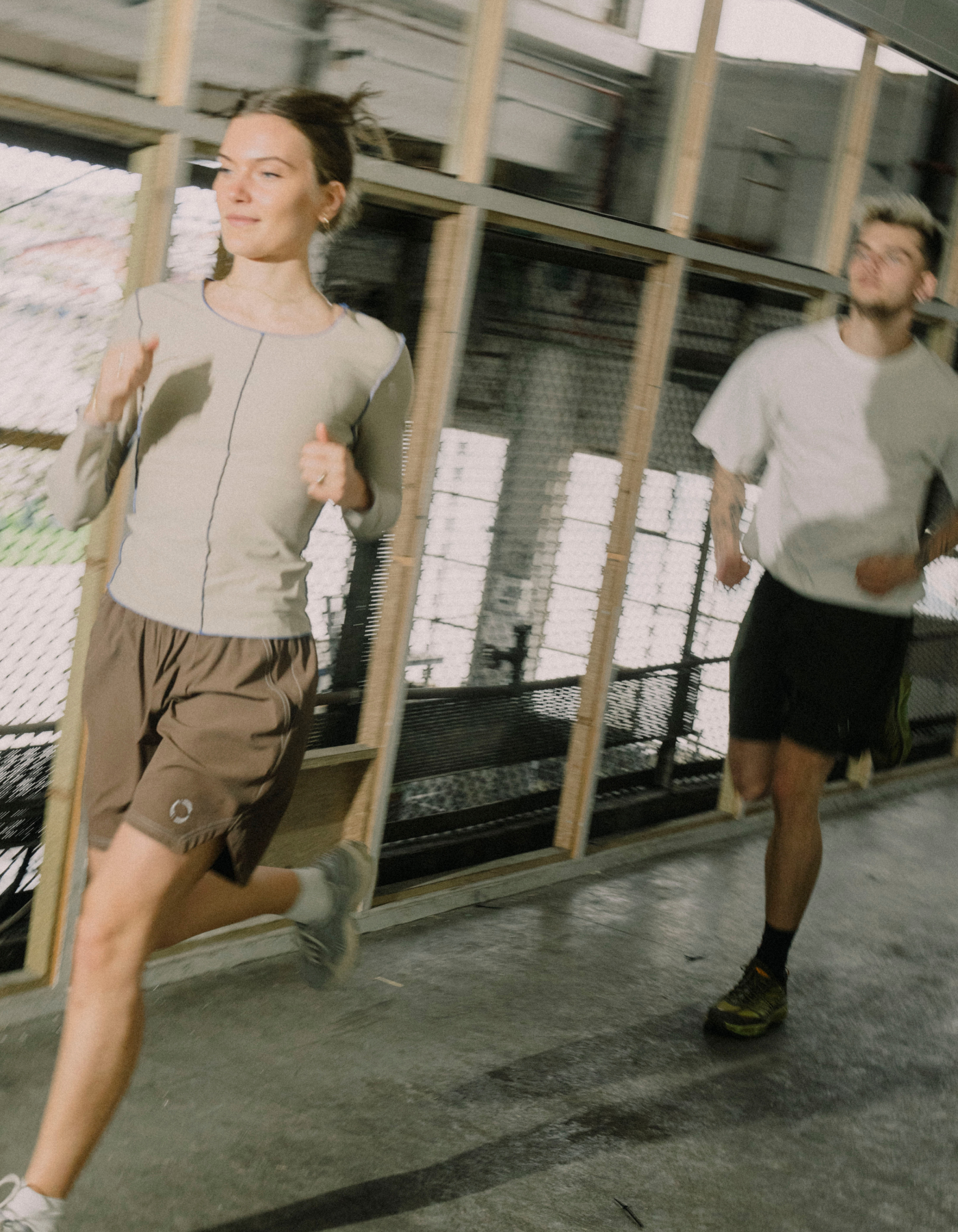 Tech 02 shorts | Unisex Brown