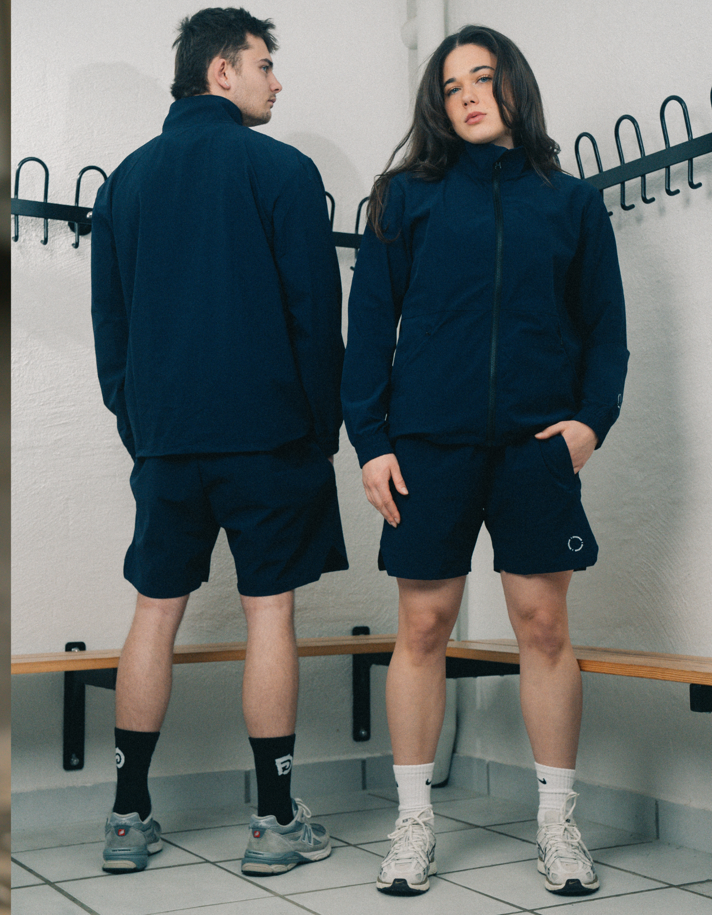 Tech 01 shorts | Unisex Navy blue