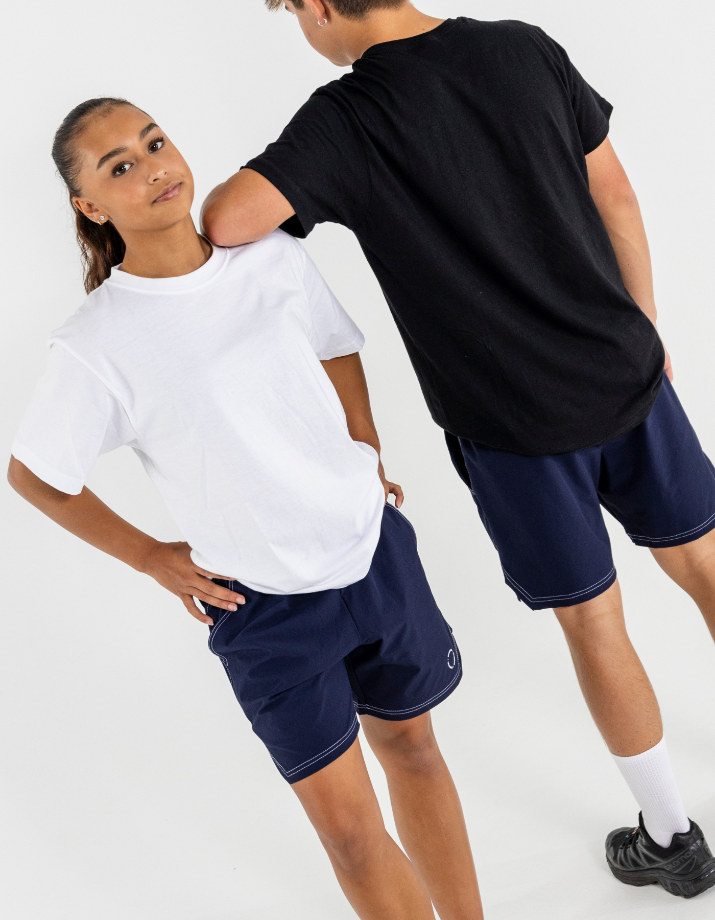 Tech 02 shorts | Unisex Navy blue