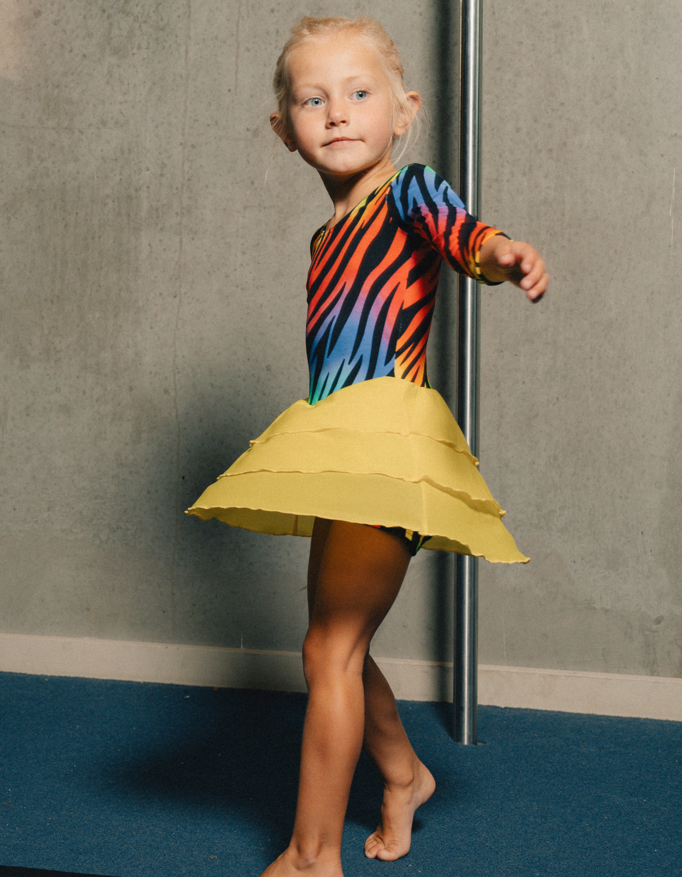 Gymnastic suit | NS-180 Rainbow tiger