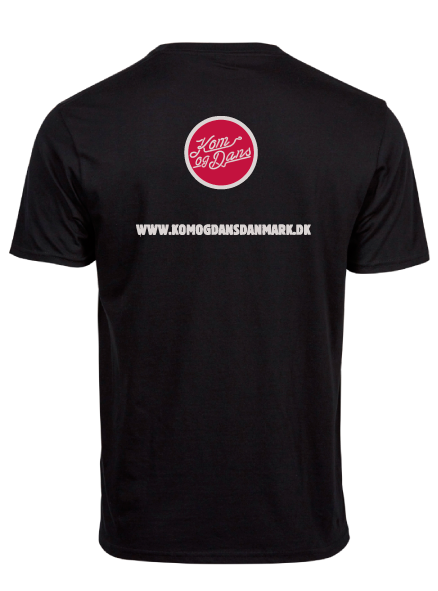 Come and dance | Organic Tee | Unisex Black