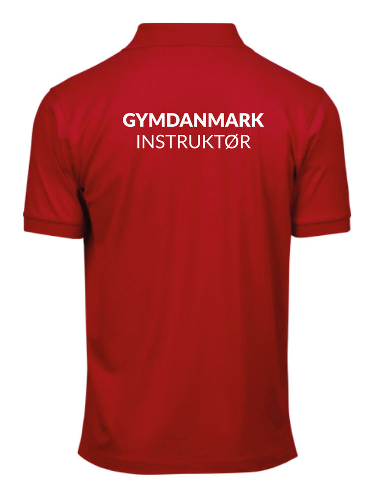GymDanmark Tee Jays Luxury Polo | Red