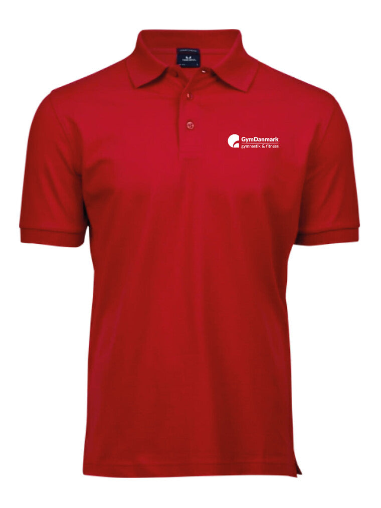 GymDanmark Tee Jays Luxury Polo | Red