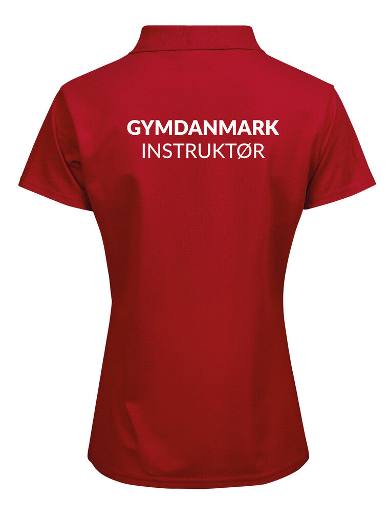 GymDanmark Tee Jays Luxury Polo | Red