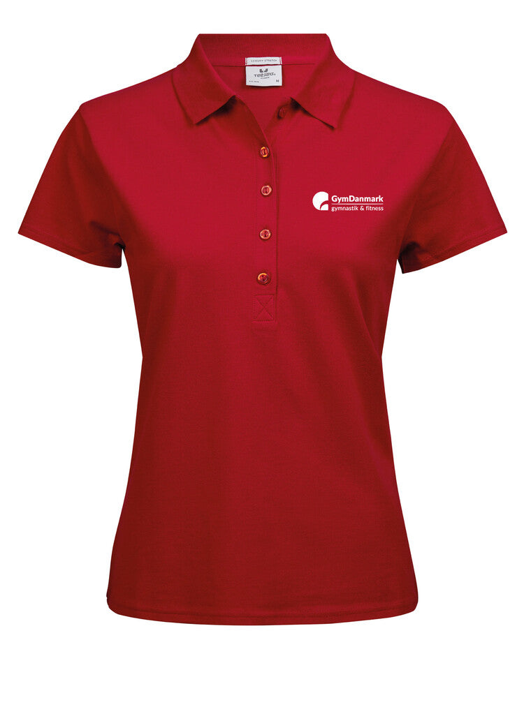 GymDanmark Tee Jays Luxury Polo | Red