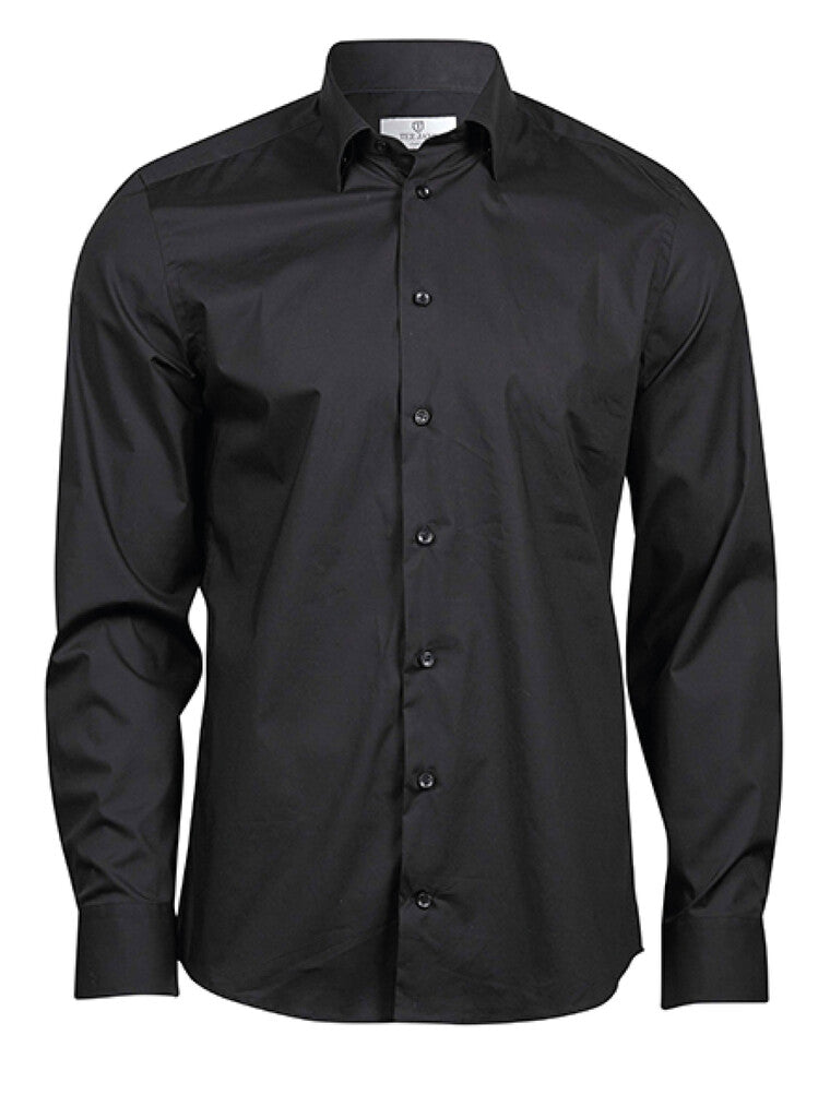 Come and dance Stretch Luxury shirt Black