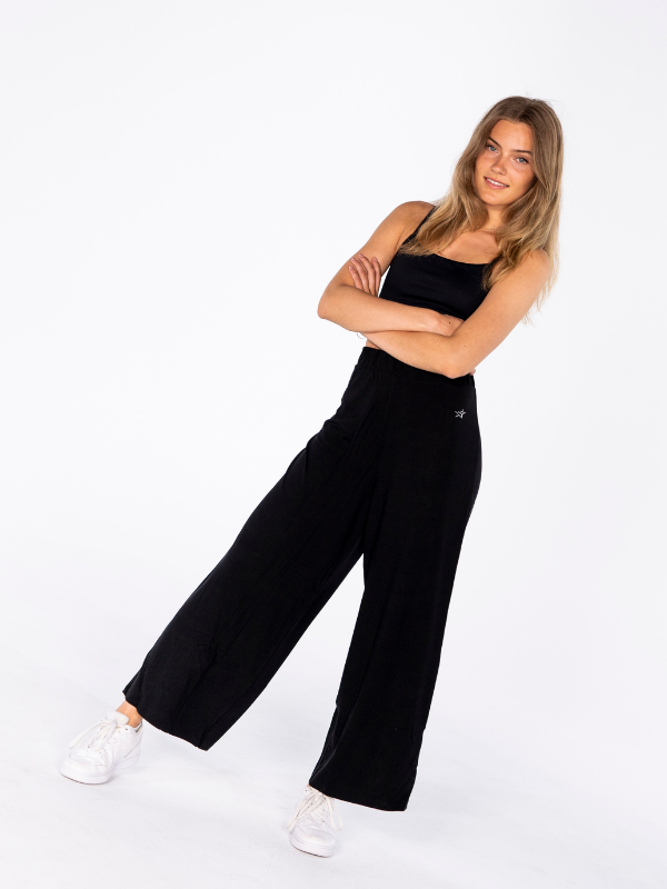 Viscose pants | 16-700302-100 Black
