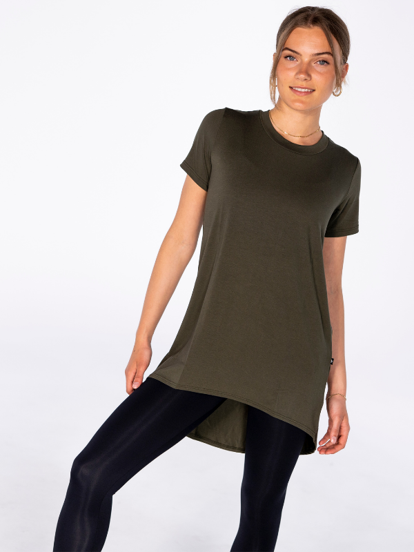 Aya Tee | Women Armygreen