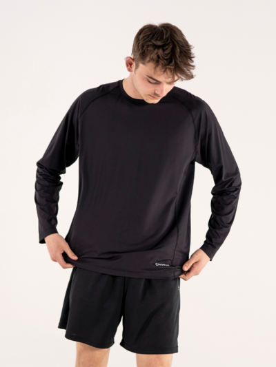 Performance tee LS Black