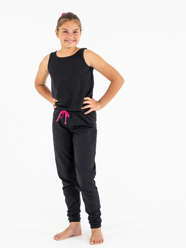 Jumpsuit | NS-159 | Outlet Pink-Black