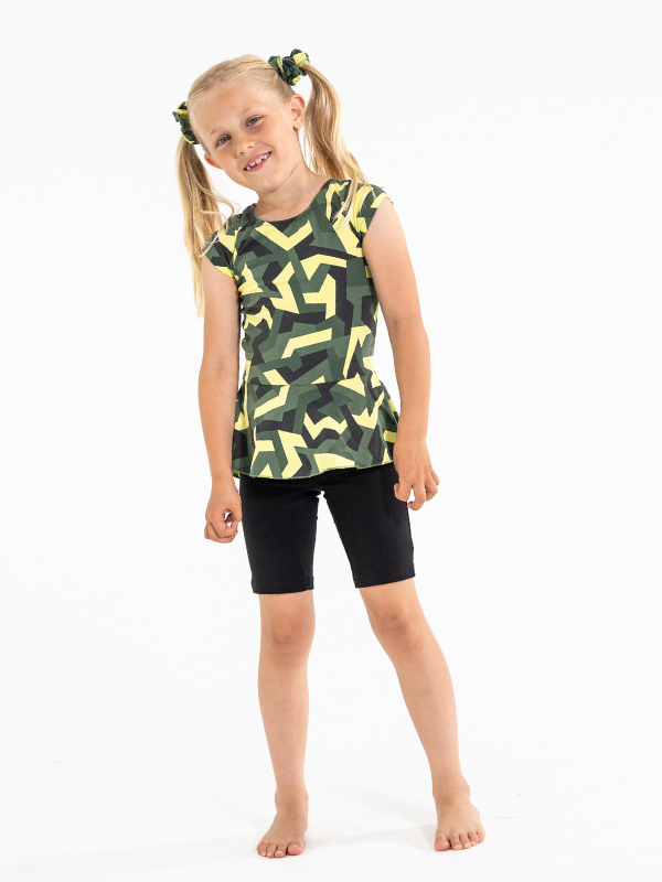 Catsuit Peplon | NS-160 Yellow Army