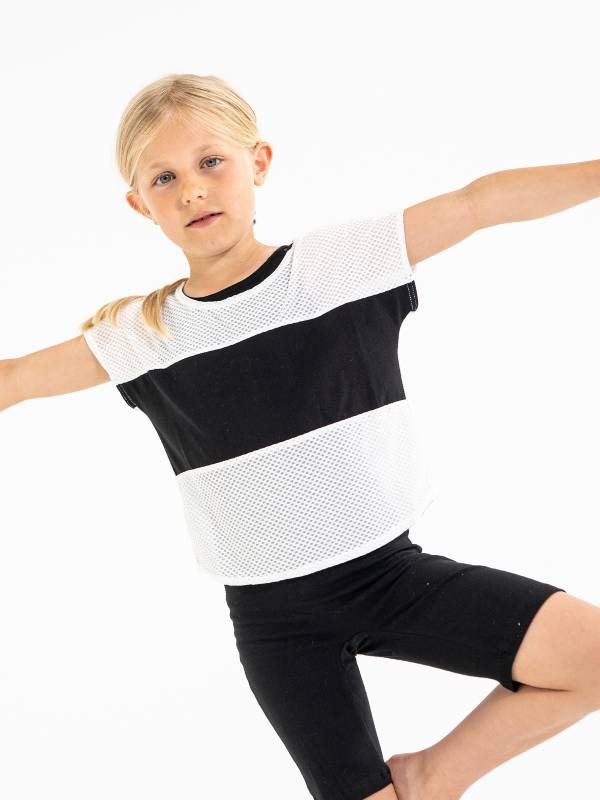 Tee | NS-163 Sort-Hvid