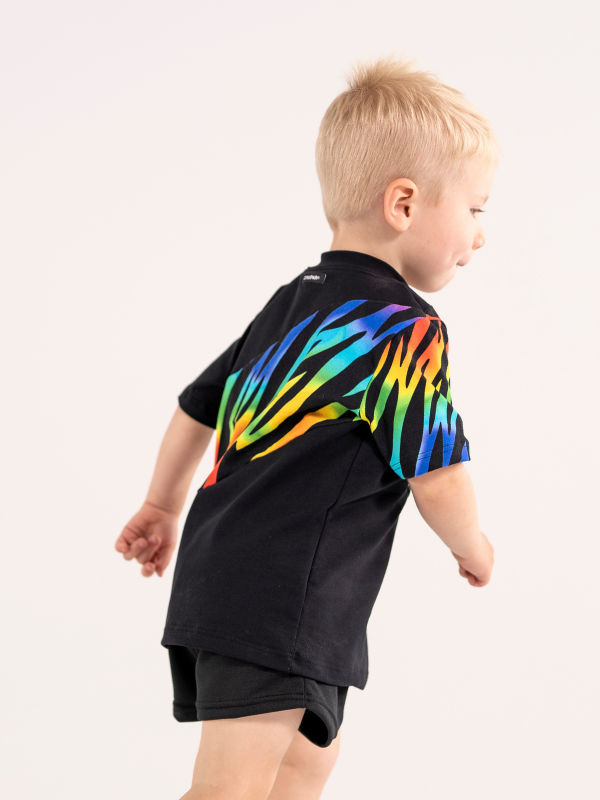 T-shirt | NS-178 Rainbow tiger