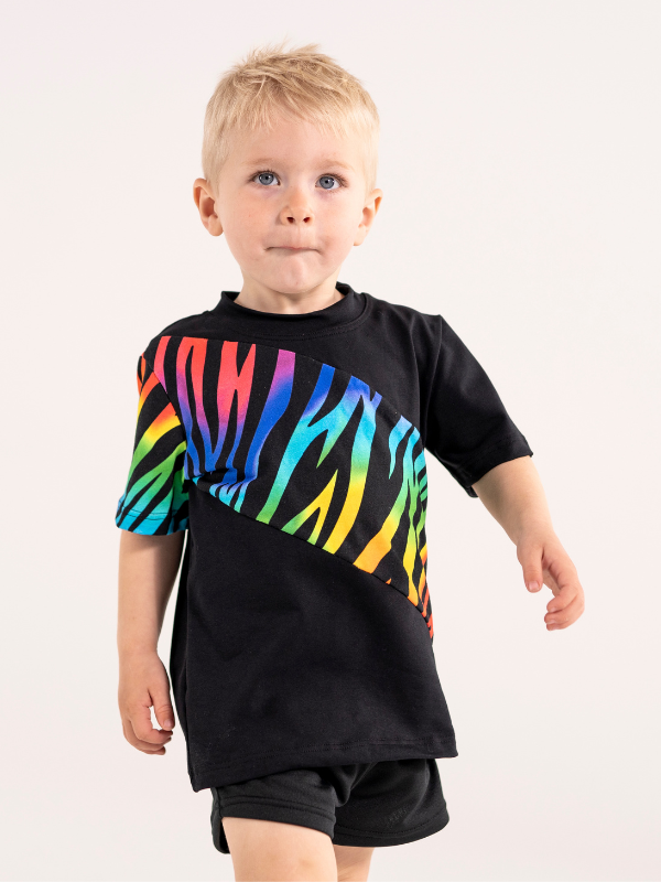 T-shirt | NS-178 Rainbow tiger